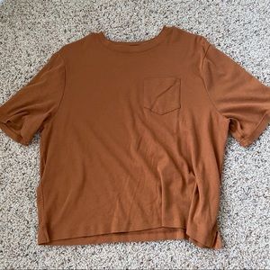 NWOT Burnt Orange Tee